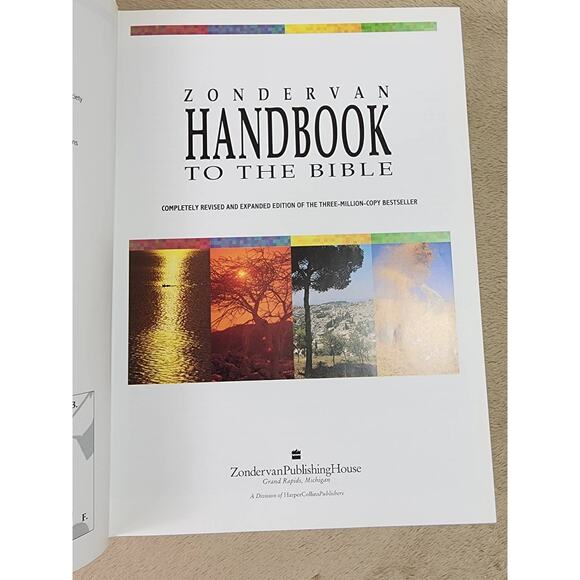 Handbook To The Bible Zondervan 1999 Printed in England Design Holli Leegwater - Picture 4 of 15